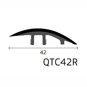 2.75m QTC42R TOPCLIP RAMP - BLACK