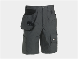 Batua Shorts Front - Anthracite.Black